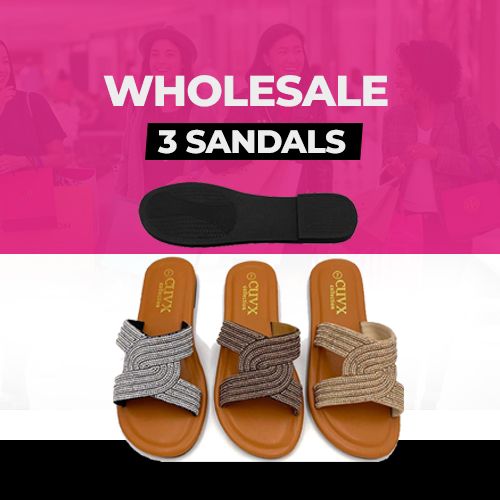 Wholesale Sandals Women 3 Sets